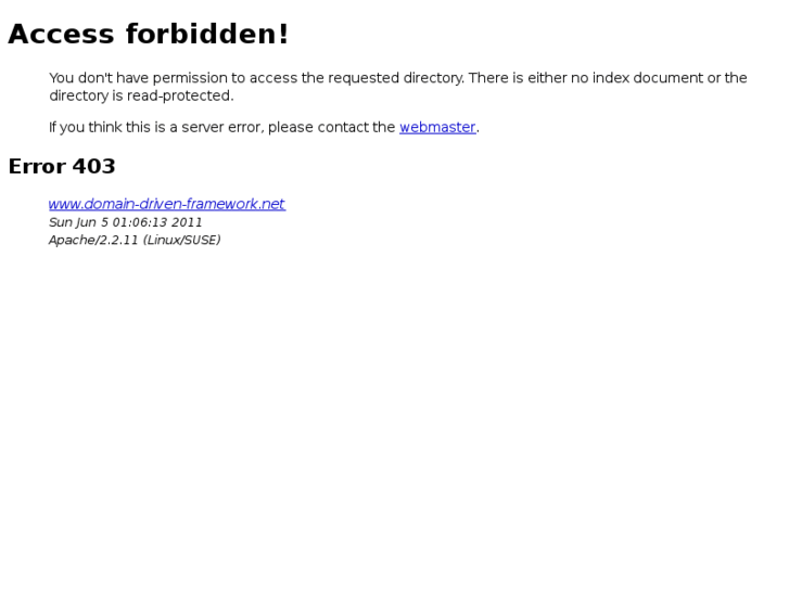 www.domain-driven-framework.net