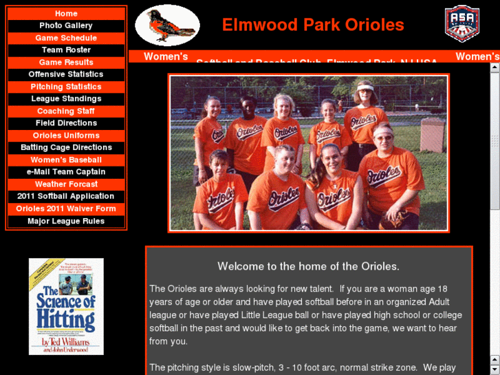 www.elmwoodparkorioles.com