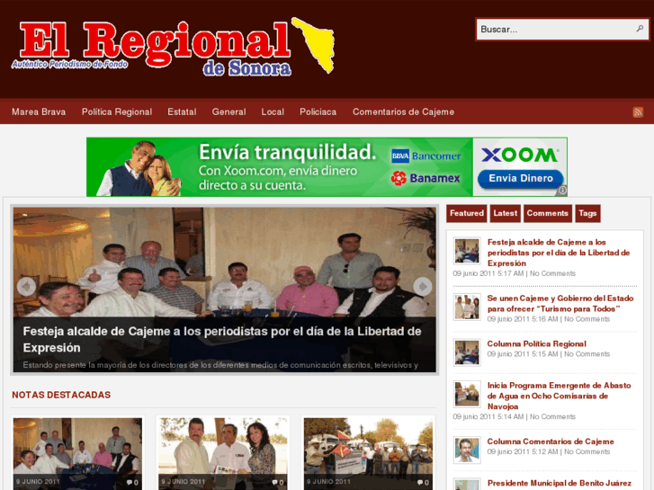 www.elregionaldesonora.com.mx