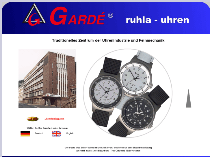 www.garde.de