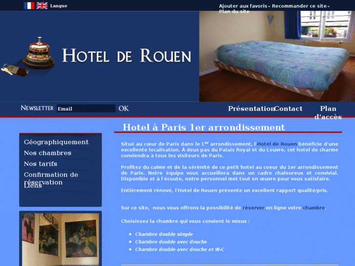 www.hotelderouen-paris.com