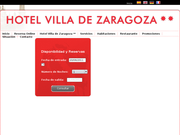 www.hotelvilladezaragoza.com