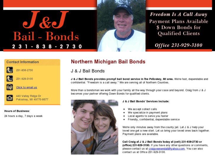 www.jandjbailbonds.net