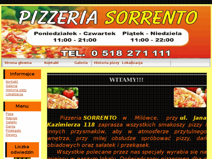 www.pizzeriamilowka.pl