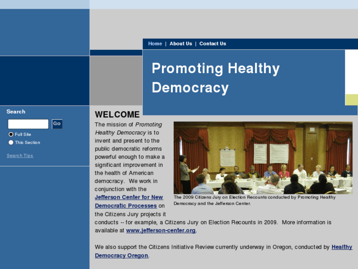www.promotinghealthydemocracy.org