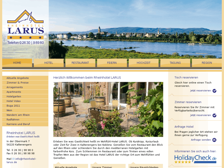 www.rheinhotel-larus.com