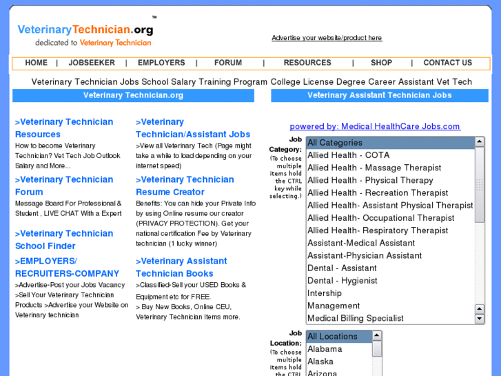 www.veterinarytechnician.org