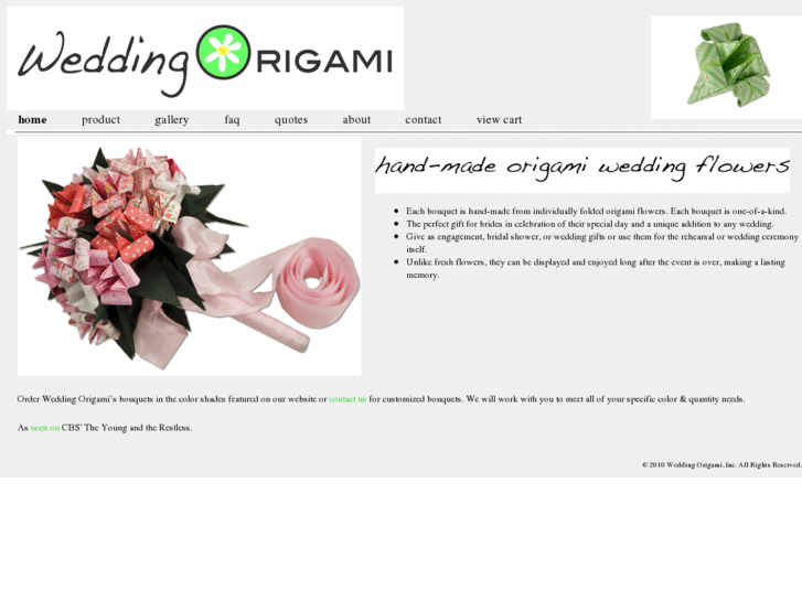 www.weddingorigami.com