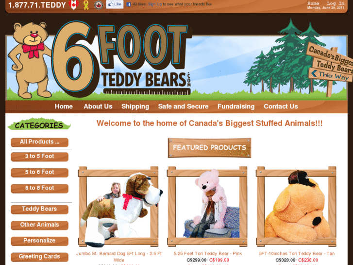 www.6footteddybear.com