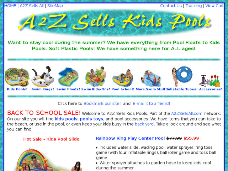 www.a2zsellskidspools.com