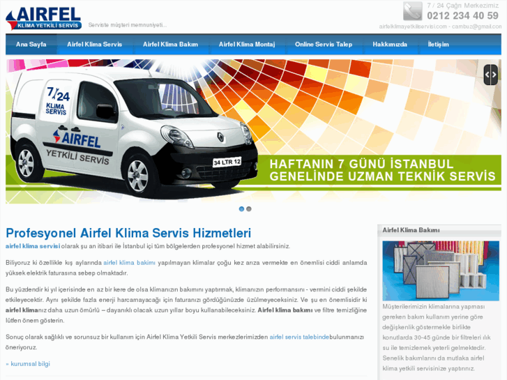 www.airfelklimayetkiliservisi.com