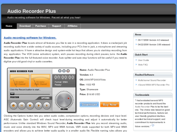 www.audio-recorder.biz