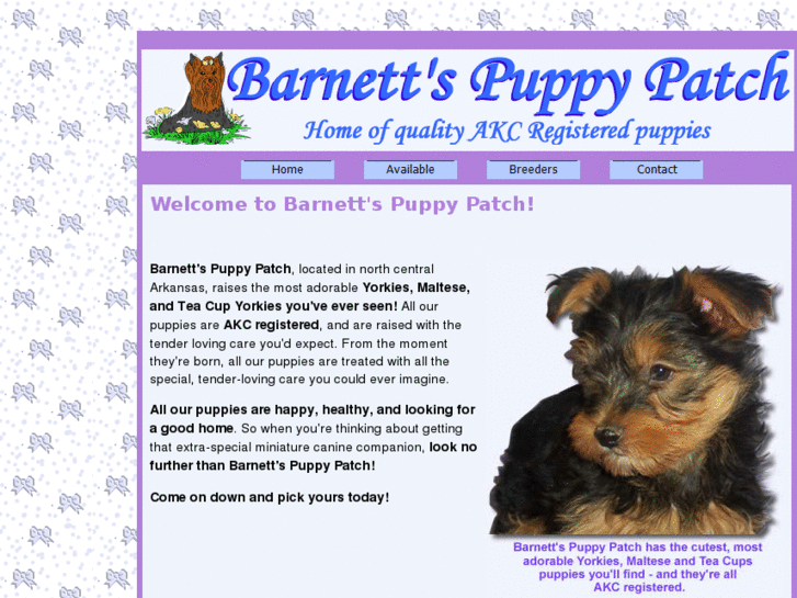 www.barnettspuppypatch.com