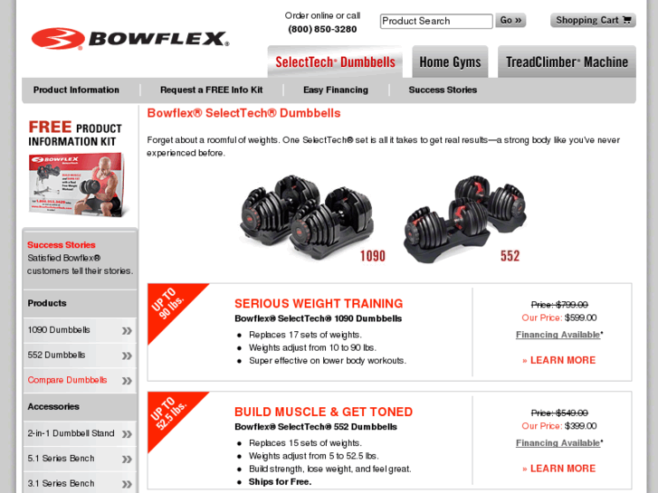 www.bowflexdumbbells.com