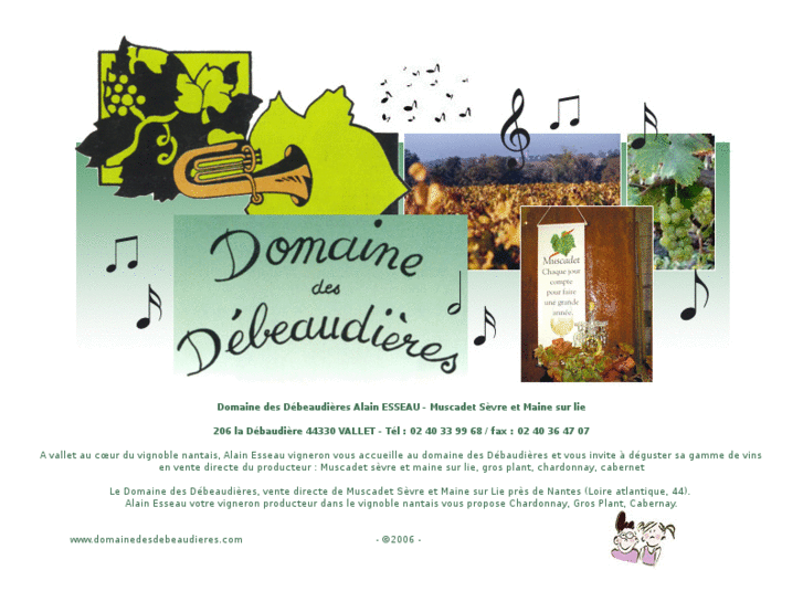 www.domainedesdebeaudieres.com