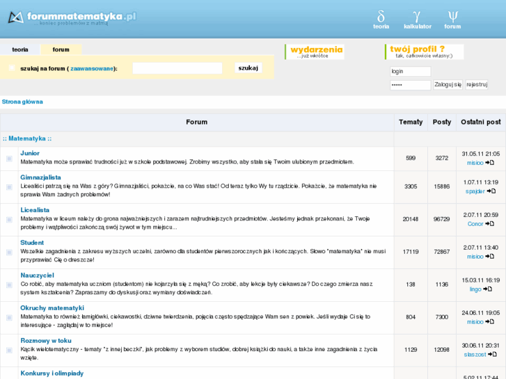 www.forummatematyka.pl