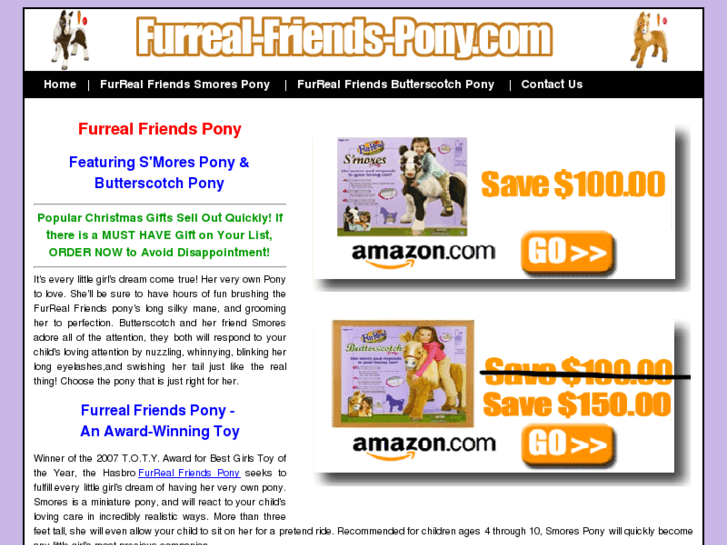 www.furreal-friends-pony.com