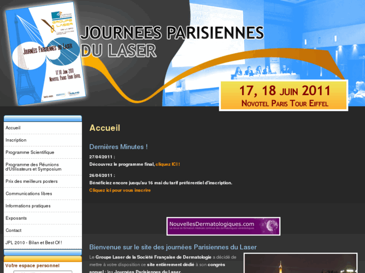 www.journeesparisiennesdulaser.com