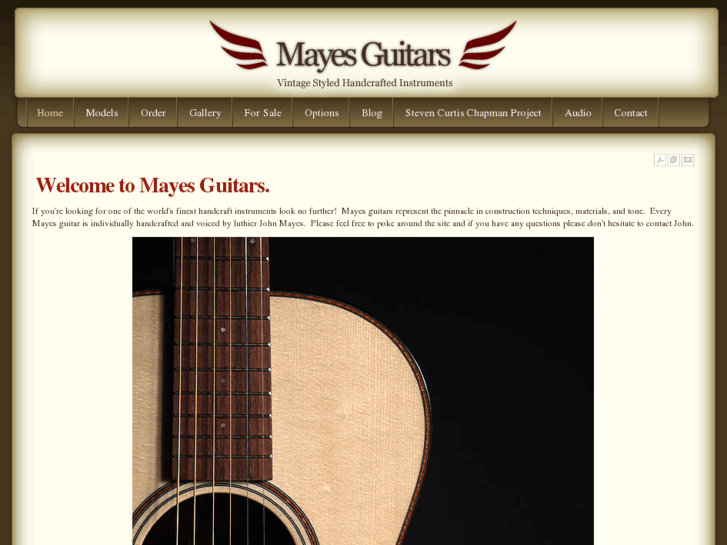 www.mayesguitars.com