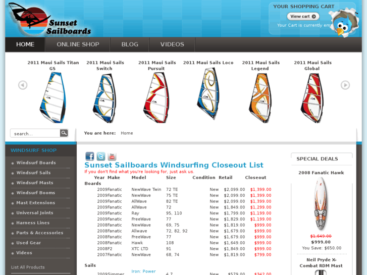 www.sunsetsailboards.com