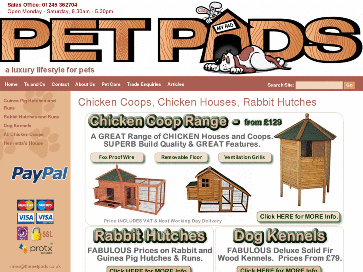 www.thepetpads.co.uk