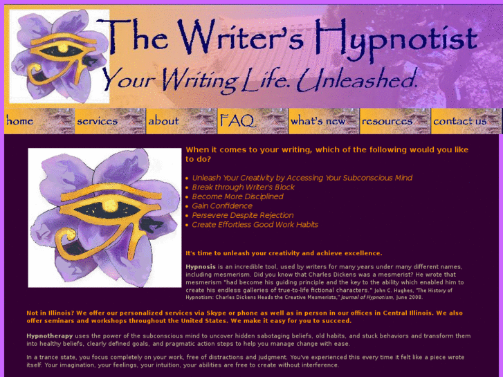 www.thewritershypnotist.com