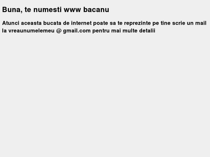 www.bacanu.info