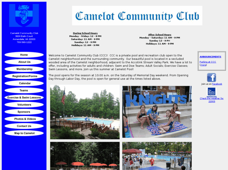 www.camelotcommunityclub.org