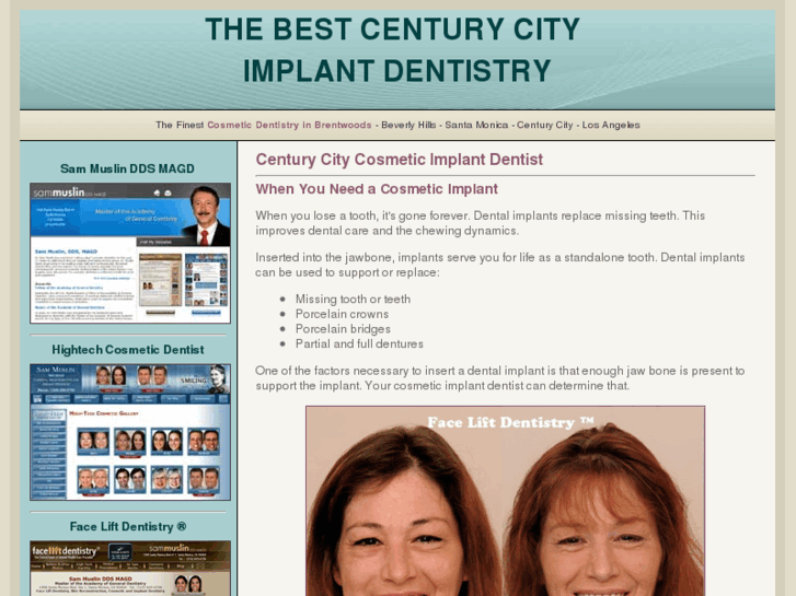 www.cosmeticimplantdentistry-centurycity.com