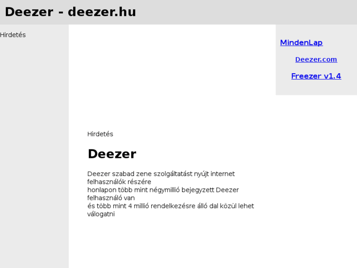 www.deezer.hu