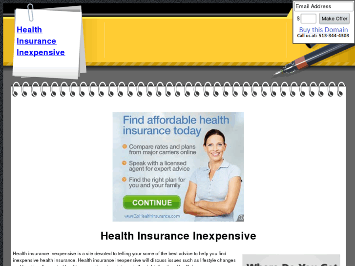 www.healthinsuranceinexpensive.com