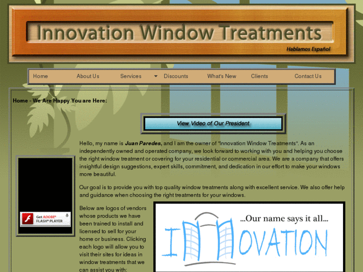 www.innovationwindowtreatments.com