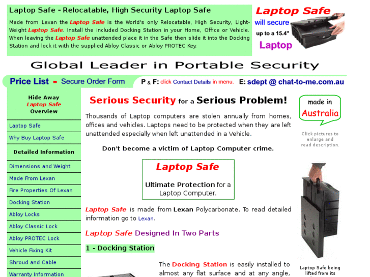 www.laptop-safe.com.au