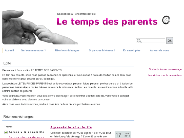 www.letempsdesparents.org