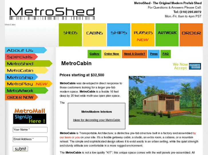 www.metrocabin.com