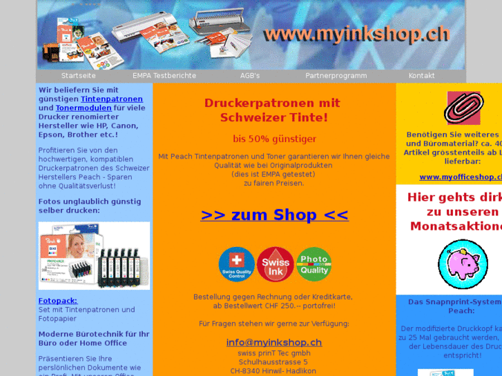 www.myinkshop.ch