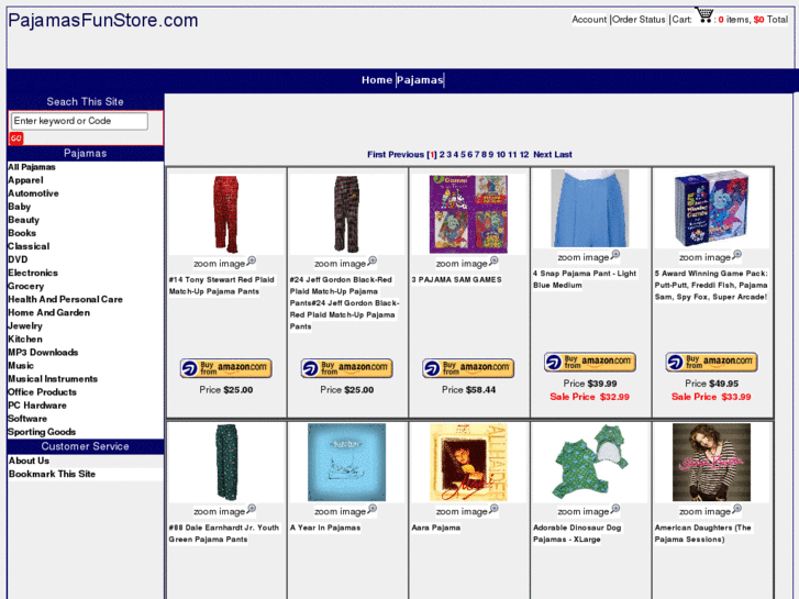 www.pajamasfunstore.com