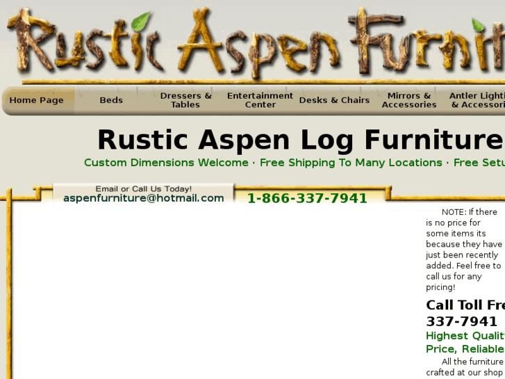 www.rusticaspenfurniture.com