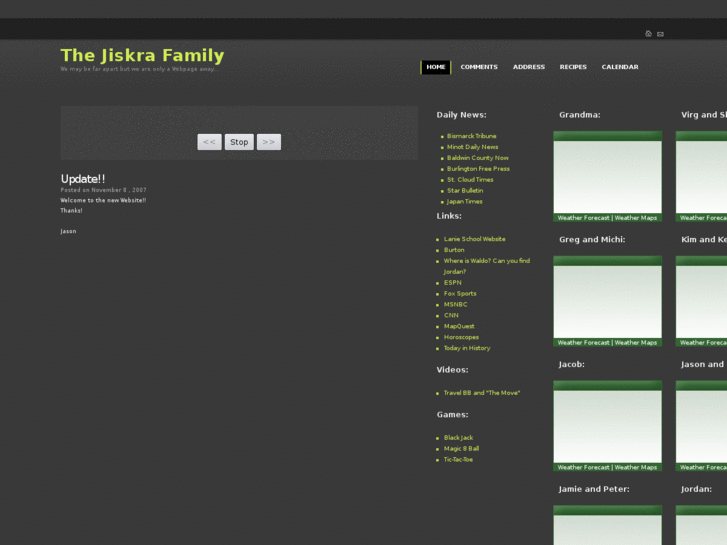 www.thejiskrafamily.com