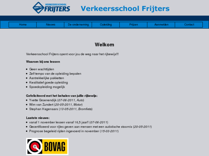 www.verkeersschoolfrijters.nl