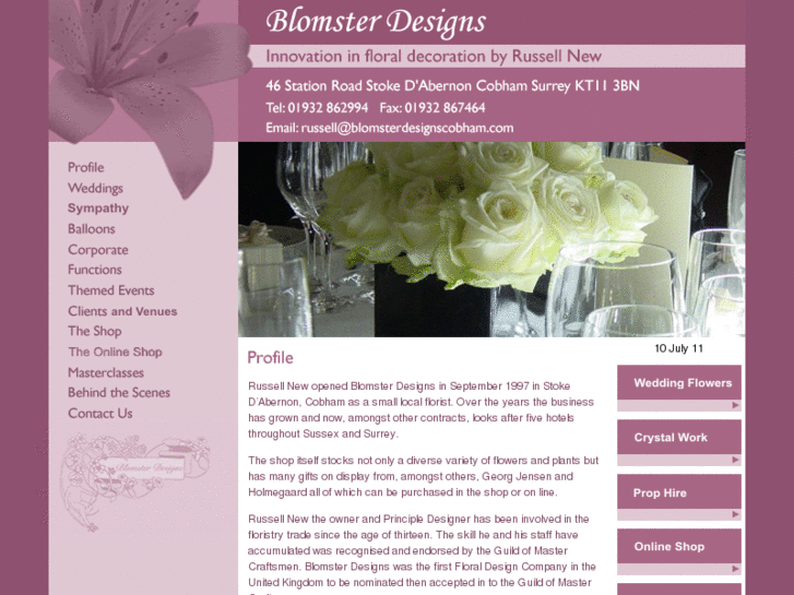 www.blomsterdesignscobham.com