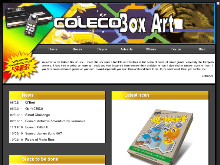 www.colecoboxart.com