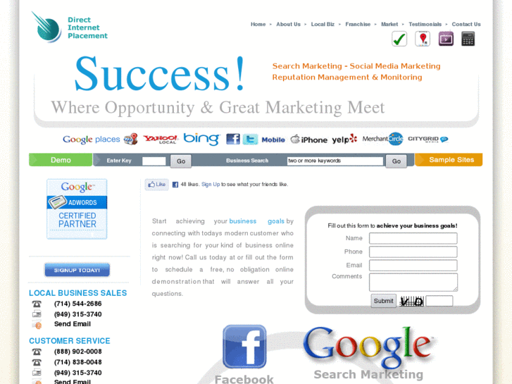 www.directinternetplacement.com