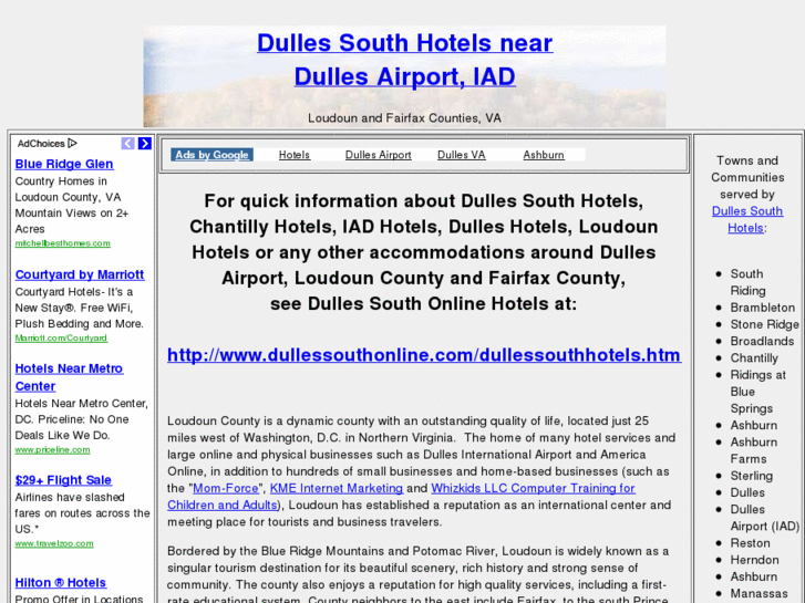 www.dullessouthhotels.com