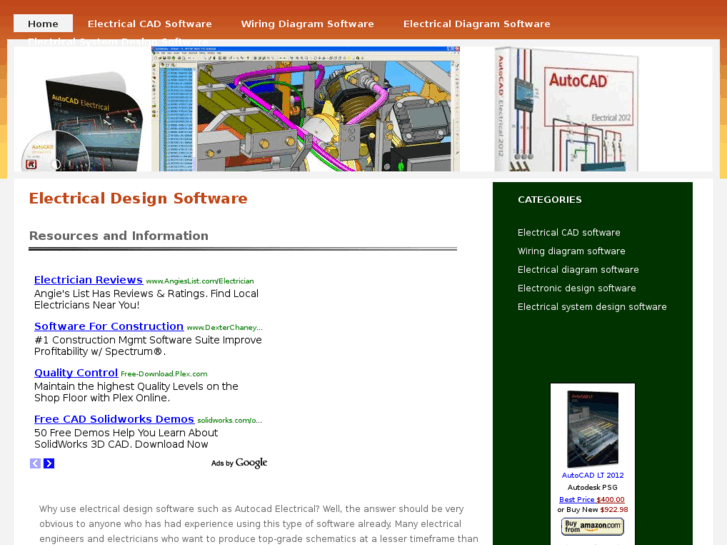 www.electricaldesignsoftware.net