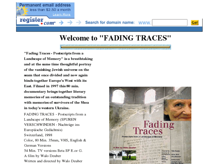 www.fadingtraces.com