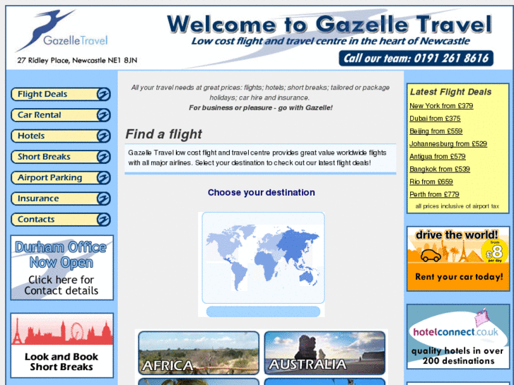 www.gazelletravel.co.uk