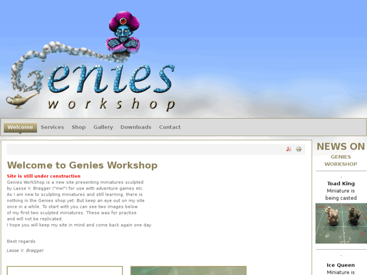 www.geniesworkshop.com