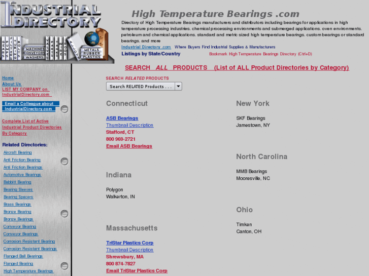 www.hightemperaturebearings.com