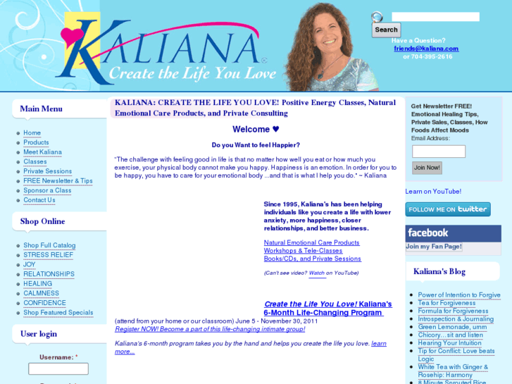 www.kaliana.com